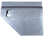 MTC3230 - Galvanised Right Hand Early 110 Second Row Split Door Bottom for Land Rover Series No Lock Hole SPECIAL ORDER (S)