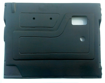 TR231 - Def Black LH Front Door Card - Lift up Handle 85-88 (S)