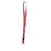Lanyard with white letters