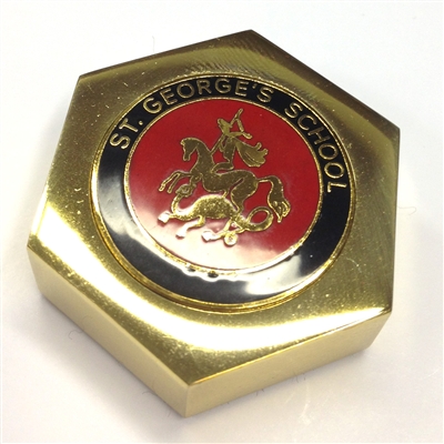 Brass Paperweight