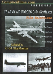 US Army Air Forces C-54 SkyMaster WWII Korea DVD