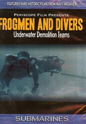 Submarines Frogmen and Divers UDT U.S. Navy DVD