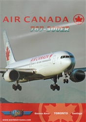 Air Canada 767-300ER Toronto to South America DVD