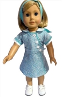 Repro Kit Birthday Dress and Shoes for 18 inch American Girl Thirties Doll Clothes