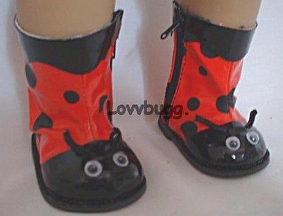 Ladybug Rainboots