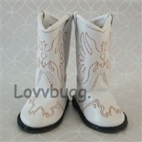 White Cowboy Boots