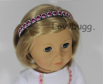 Hot Pink Dots Headband