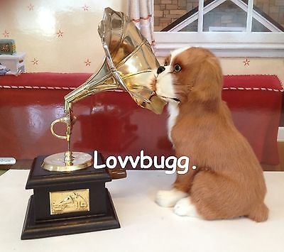 Mini Brass Gramophone