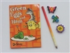 Seuss Green Eggs Notebook Pencil Set for American Girl 18 inch doll School Supplies Accessory