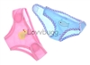 Both Pink Duck  and Blue Fish Diapers