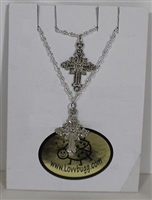 Silver Spanish Cross Necklaces