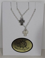 Silver Little Cross Necklaces