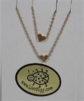 Gold Heart Necklaces