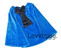 Blue Velvet Skirt  for American Girl 18 inch Doll Clothes