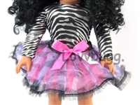 Zebra Tutu Dance Set