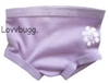 Lavender Panties with White Design Underwear for 18 inch Girl or Baby Doll Clothes Accessory