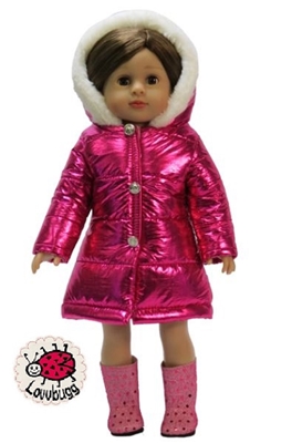 Pink Puffer Coat