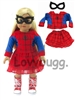 Red Spider Girl Costume