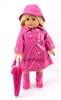 Hot Pink Raincoat Set