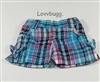 Blue and Pink Plaid Shorts