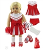 Red Cheerleader with Shoes, Socks, Panty, Megaphone,