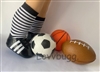 Three Sports Balls Soccer Basketball and Football for American Girl 18 inch Doll Accessories