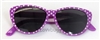 Purple Polka Dot Sunglasses