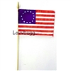 13-Star Flag Colonial Miniature  Flag for American Girl 18 inch Historical  Doll Accessory Felicity Elizabeth