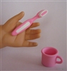 Mini Pink Toothbrush