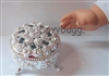 Fancy Doll Jewelry Box Silver for American Girl 18 inch Doll Accessory