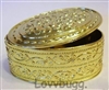 Gold Jewelry Box Oval for American Girl 18 inch Doll Accessory