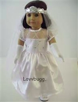 Bridal Communion Dress & Shoes