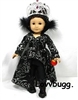 Snow White Wicked Witch Costume for American Girl 18 inch Doll Clothes