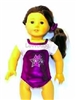 Standing Ovation Gymnastics Leotard Set for American Girl 18 inch Doll Clothes