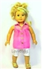 Pink and Lace Capris Set for American Girl 18 inch Doll Clothes