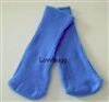 Cyan Blue Knee Socks