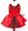 Holiday Kisses Dress for American Girl 18 inch Doll Clothes