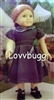 Evergreen Dress for Molly 1940's American Girl 18 inch or Bitty Baby Born Doll Clothes