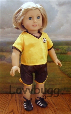 Yellow & Black Soccer Uniform