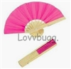 Mini Hot Pink Fan for American Girl 18 inch Doll Costume Accessory