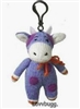 Cow Sock Monkey Mini Pet Friend for American Girl 18 inch Doll Bedroom Accessory