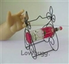 Mini Wine Bottle on Rack for American Girl or BJC Other Dolls Food Accessory