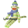 Babe 14 inch  Sock Monkey Classic Toy Doll Accessory