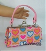 Mini Pink Hearts Purse