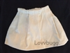 Ivory Corduroy Skirt