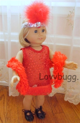 Red Flapper Costume