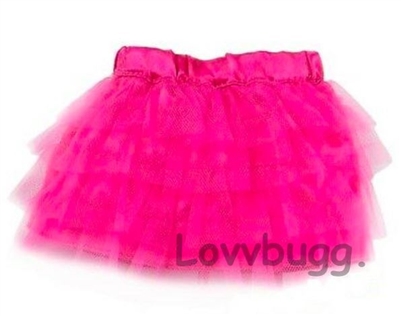 Hot Pink Tulle Skirt