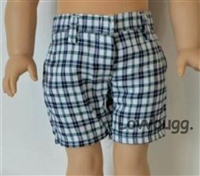 Plaid Bermuda Shorts