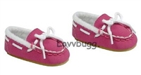 Hot Pink Moccasins