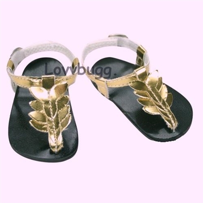 Gold Greek Sandals